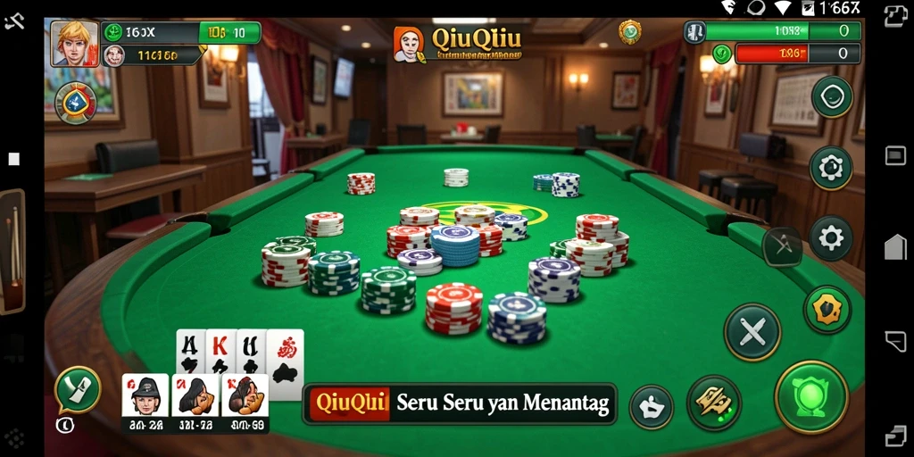 Gameplay QiuQiu yang seru di 116X.