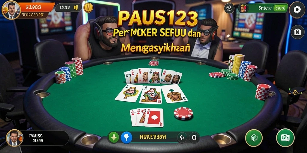 Tampilan gameplay seru dan menegangkan di PAUS123.