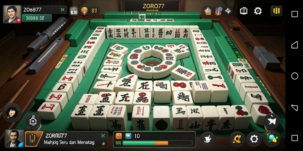 Tampilan gameplay ZORO77 yang menantang dan menyenangkan.